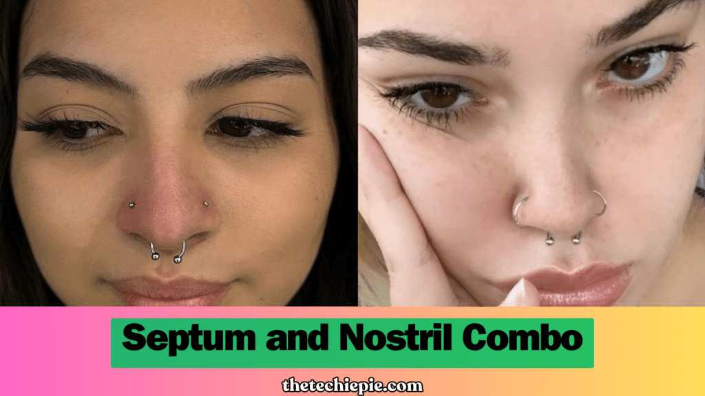 Septum and Nostril Combo