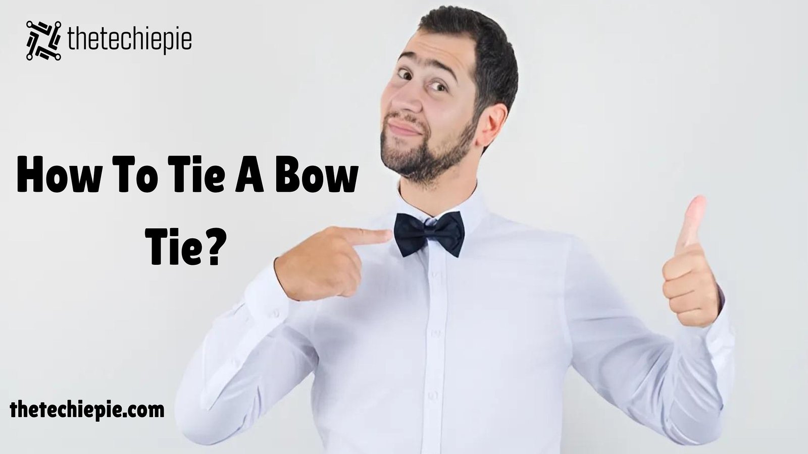 how to tie a bow tie