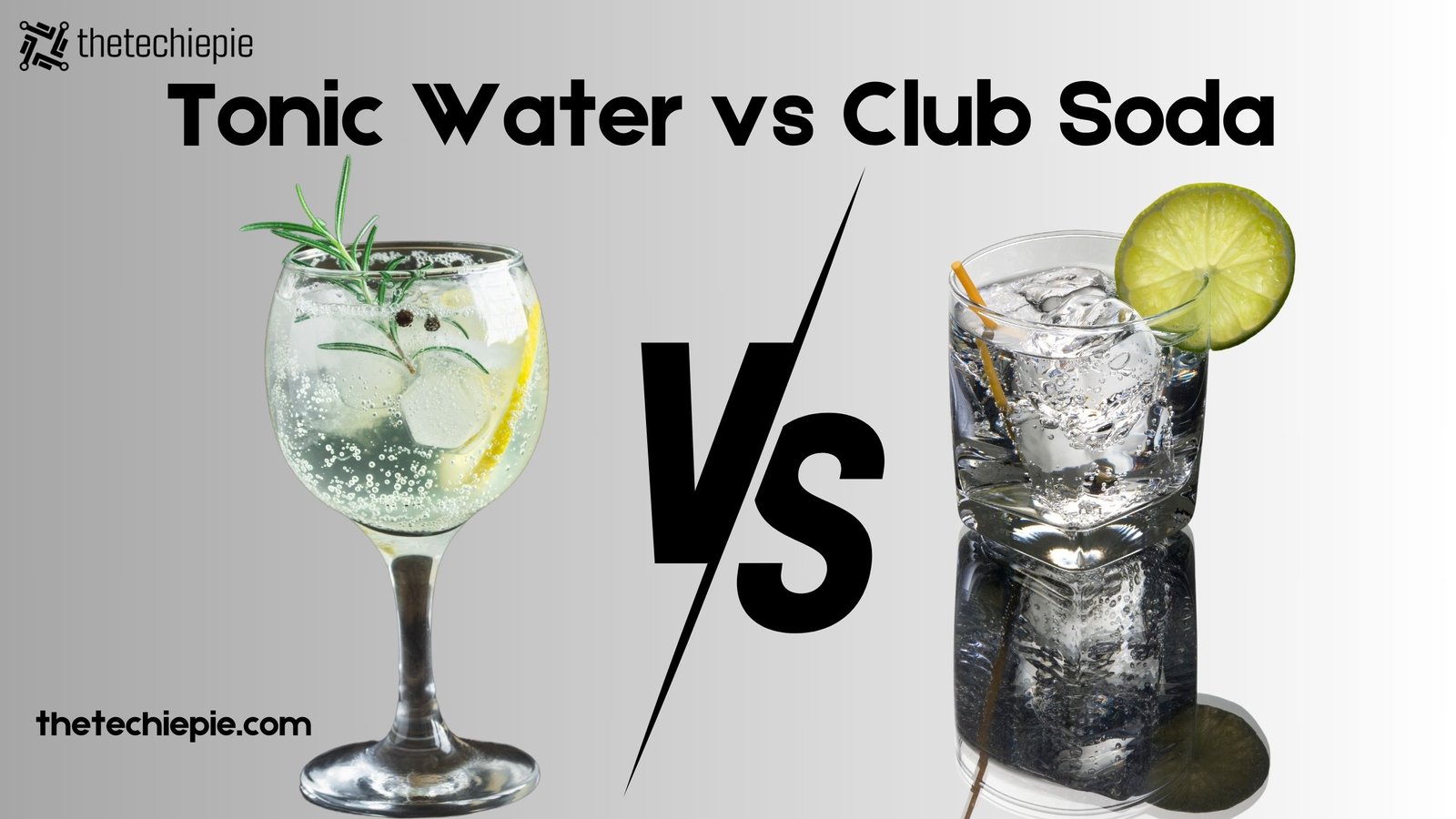 Tonic Water vs Club Soda