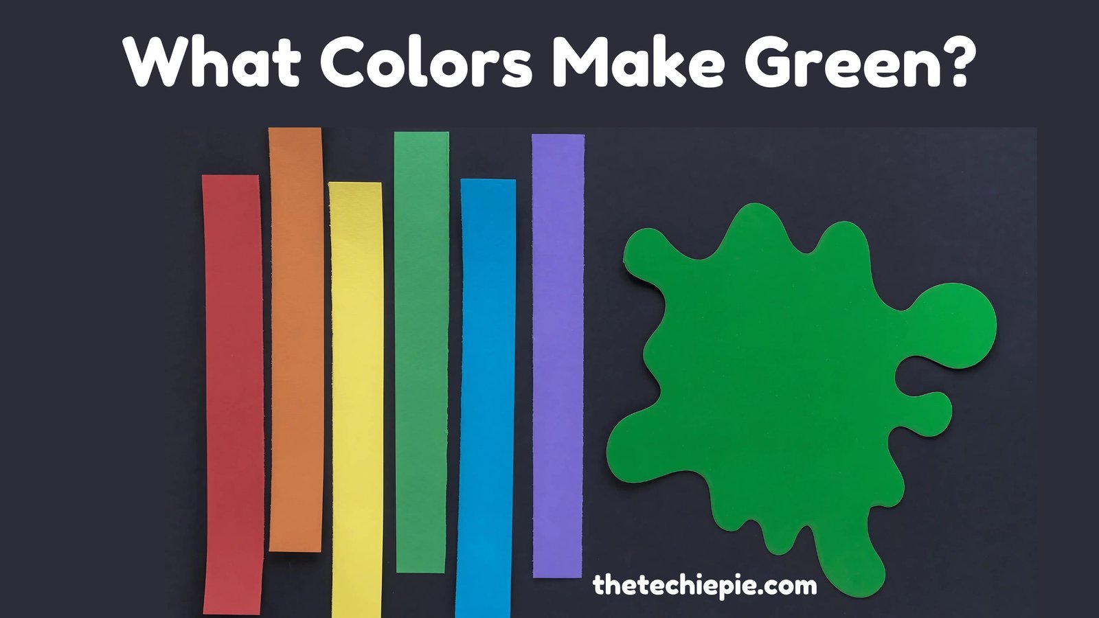 what colors make green