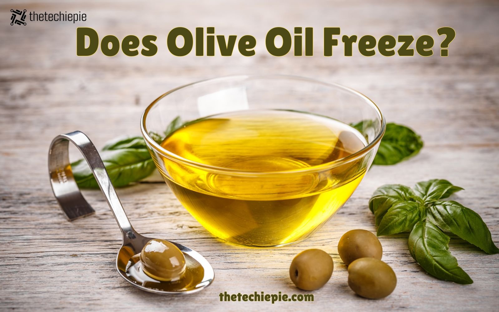 does olive oil freeze