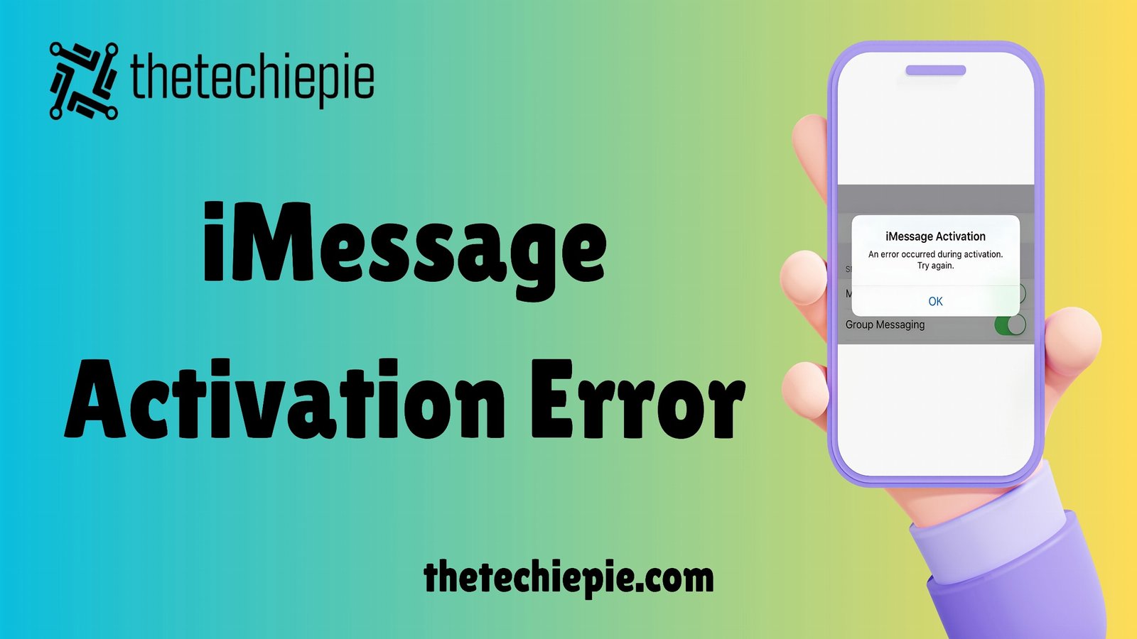 iMessage Activation Error