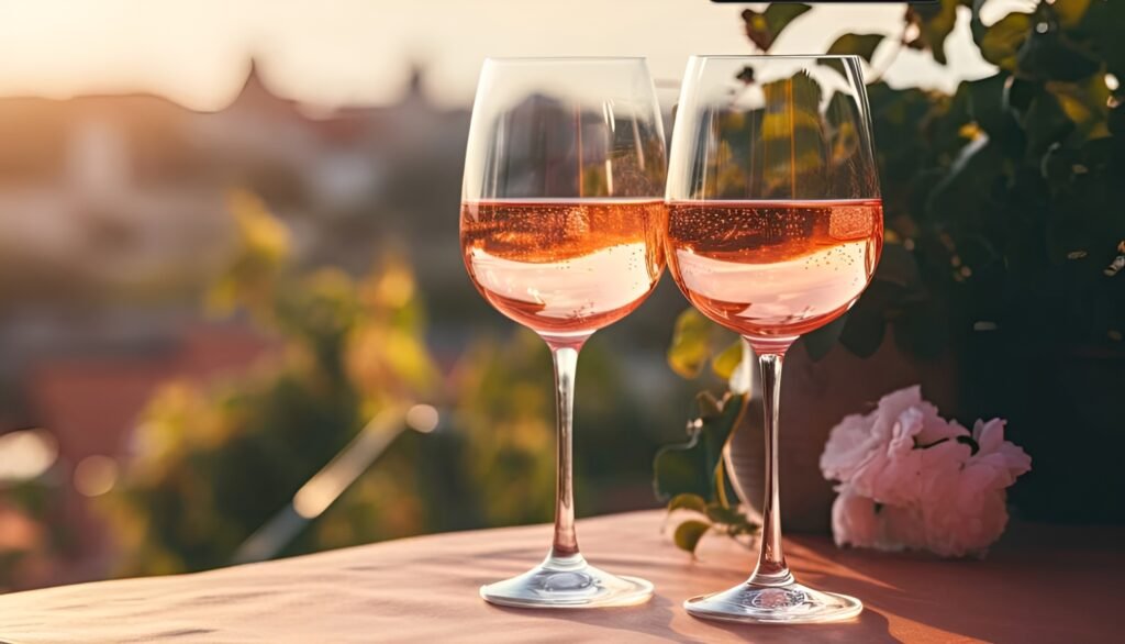 Rosé Wine Galss